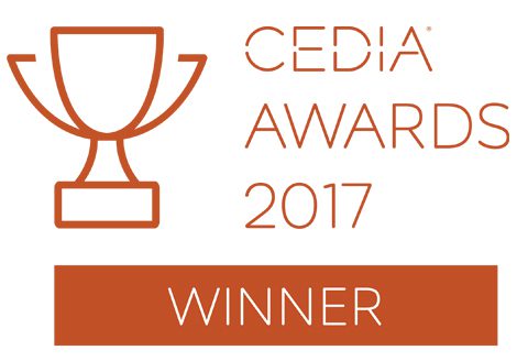 CEDIA AWARDS WINNER 2017